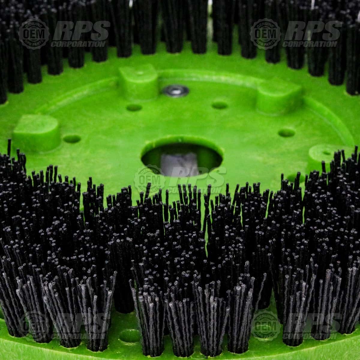14-382S - Brush,Tough-Grit,14"8-Lobe Green 