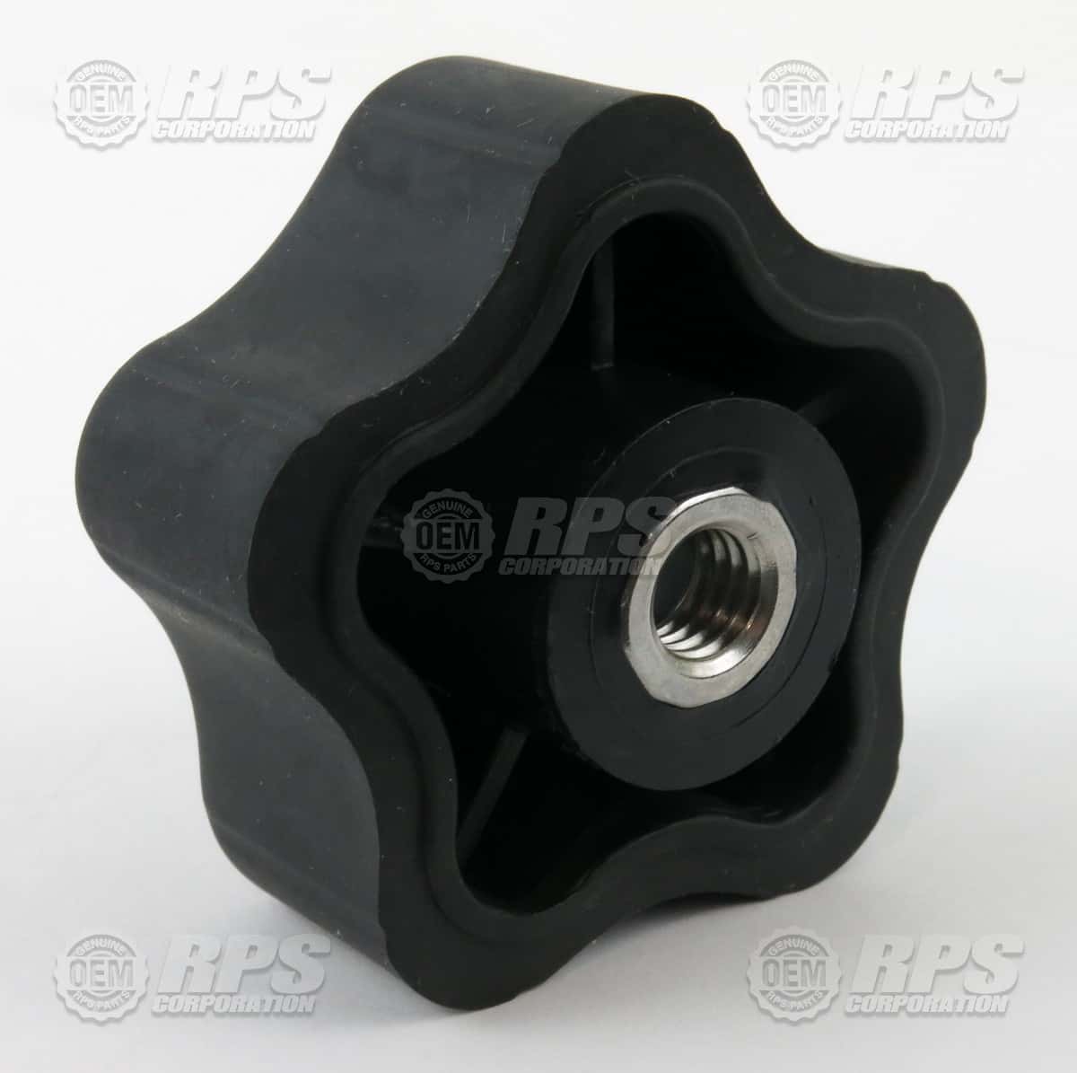 150-5786 - Knob,Star,3/8-16,Rubber 