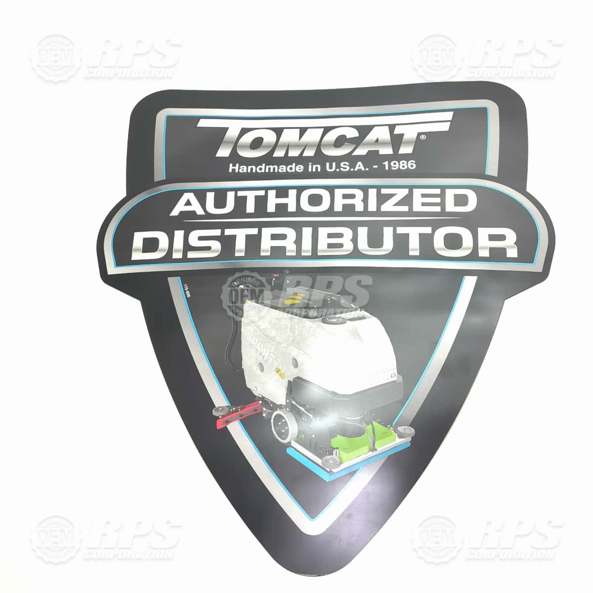 175-006 - Large Tomcat Authorized Distributor Decal 