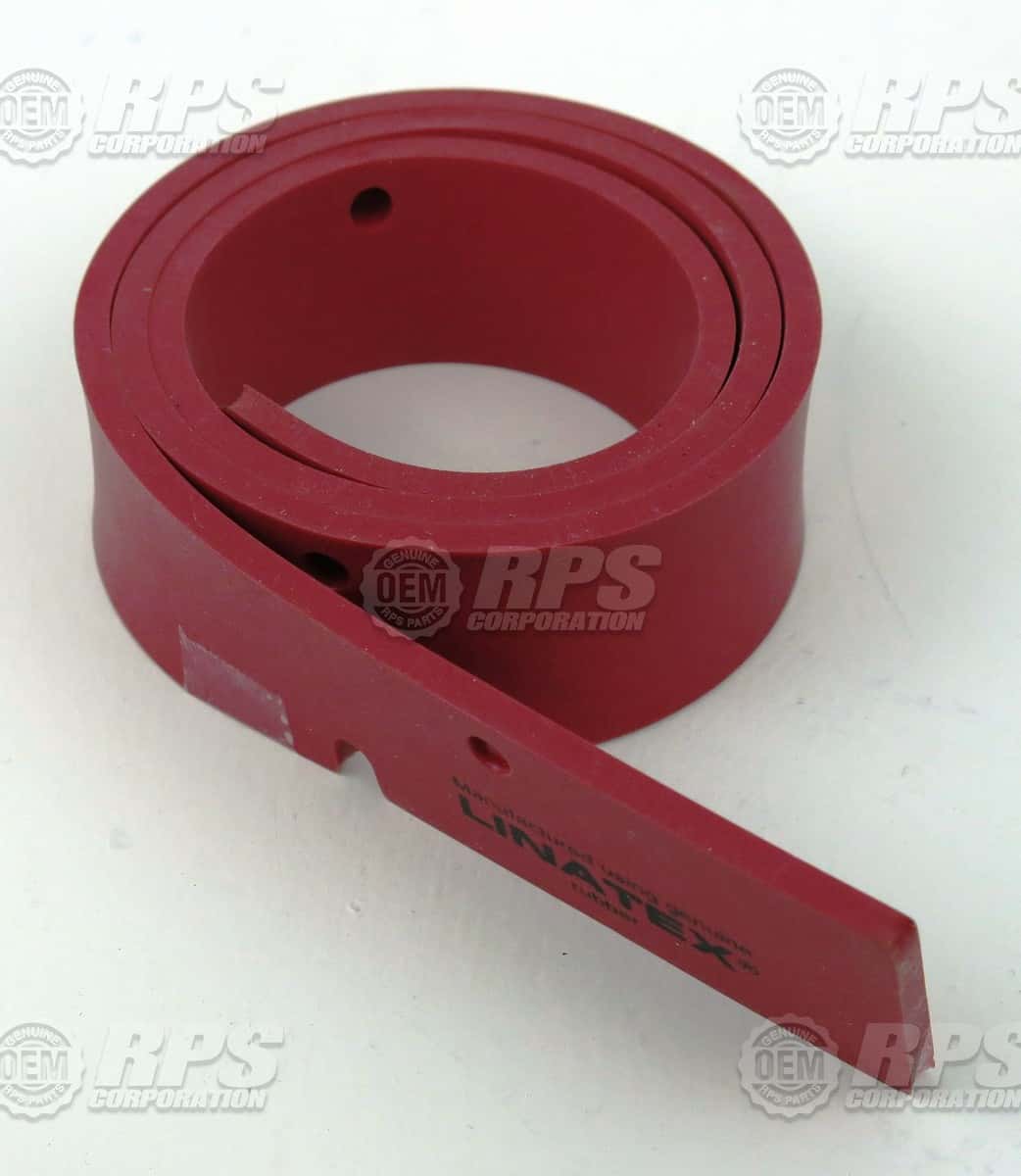 180-755L - Squeegee Blade,Front,Linatex, 34" 