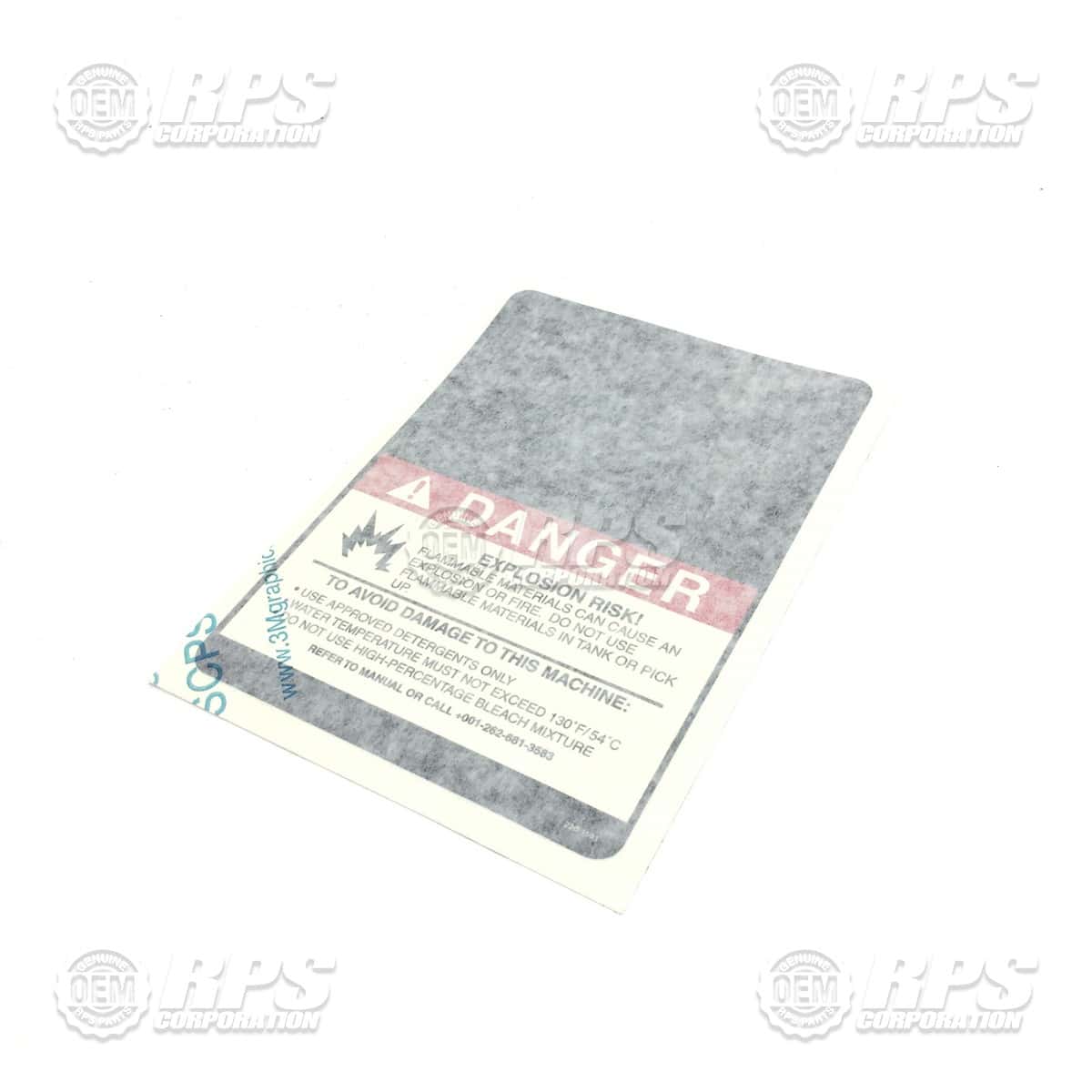 220-1503 - Decal, Dealer Area  