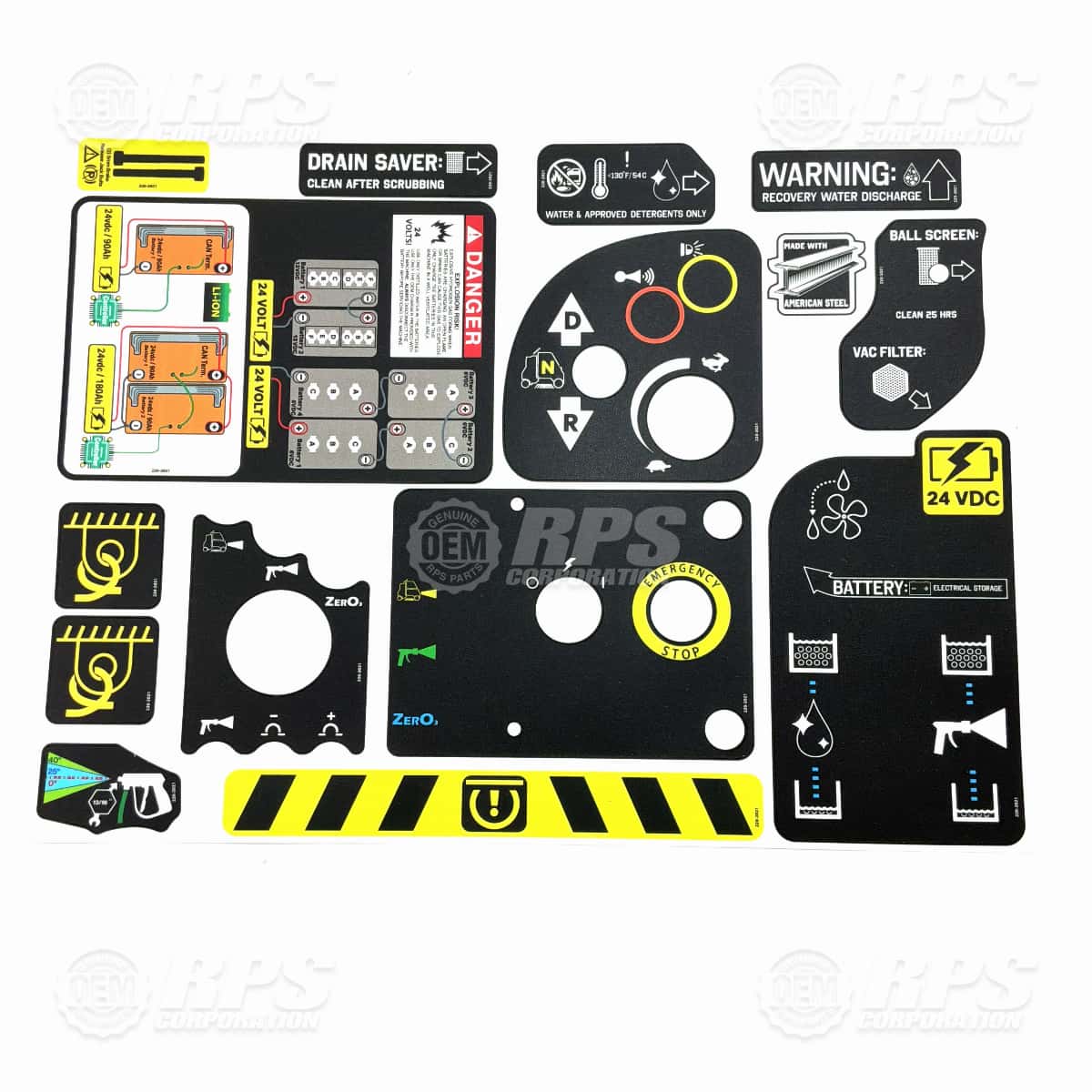 220-2021 - Decal Set, Rival 