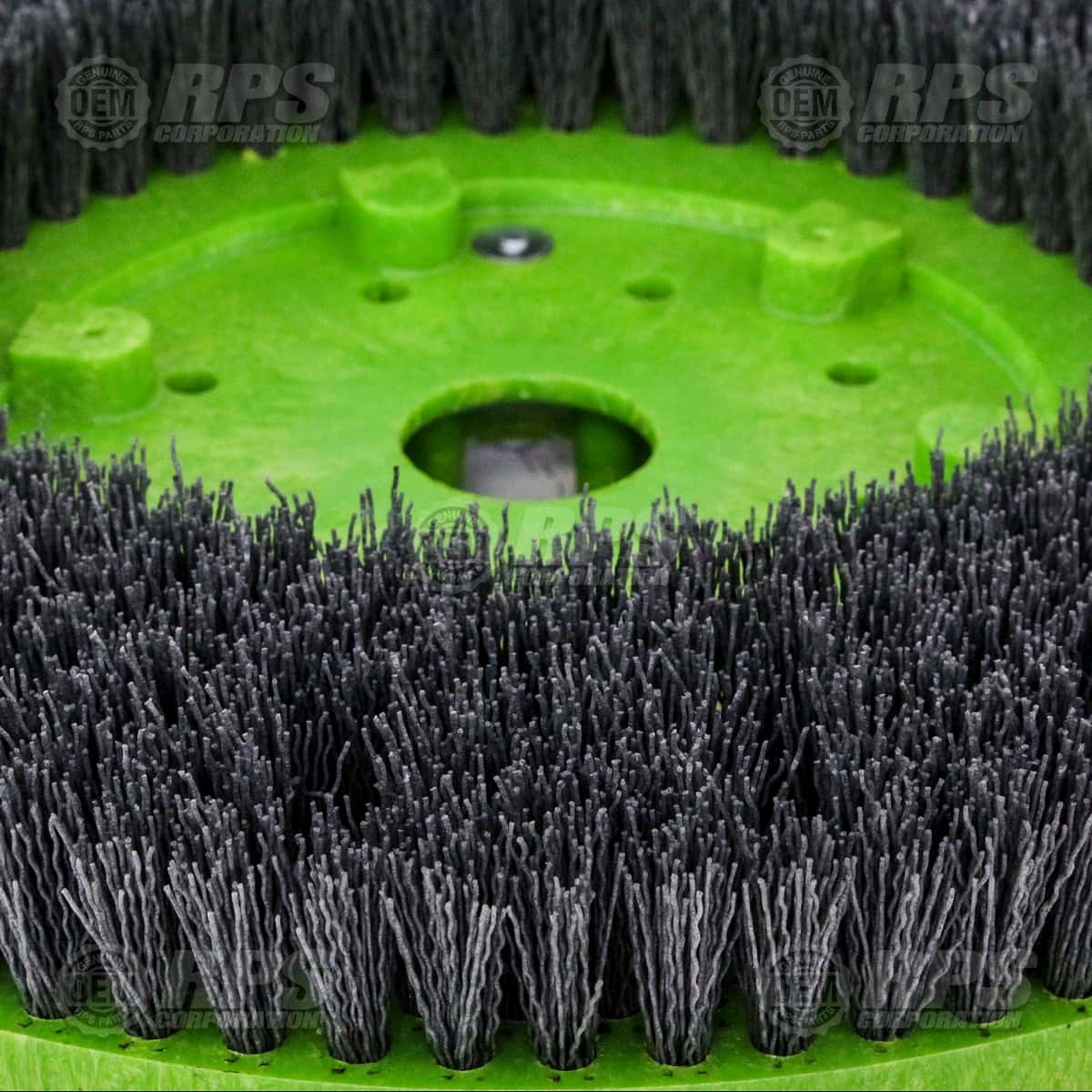 23-382PS - Brush,Light-Grit,23", 8-Lobe Green 