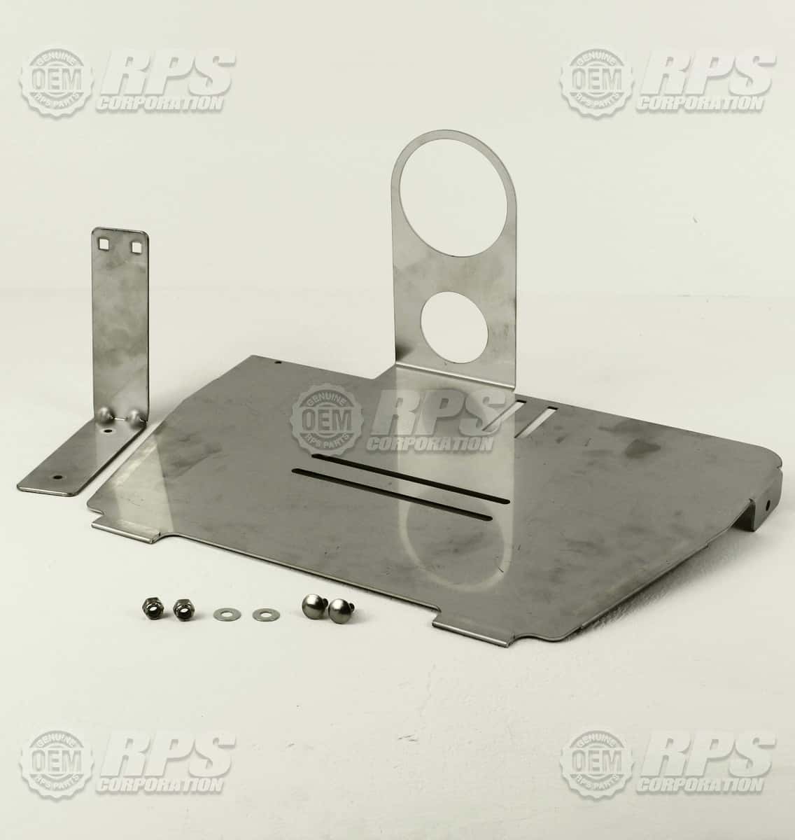 253-1130D - Baffle,Stainless/ w/Holder 