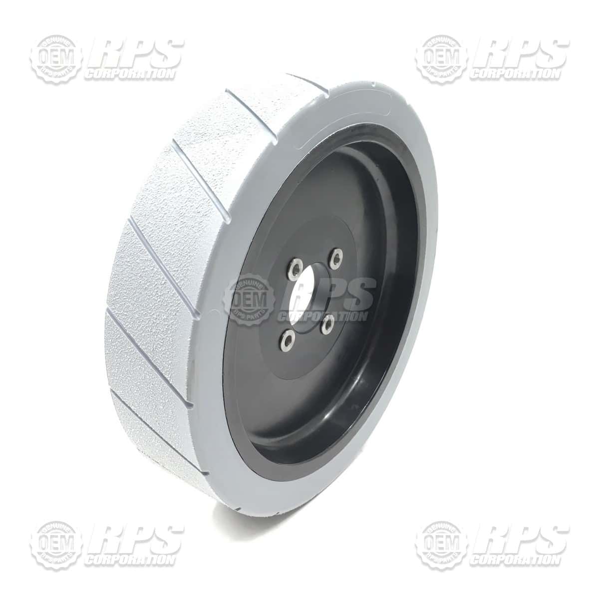 253-6197D - Wheel Assembly,Rear,Poly,2.7"W X-Groove (Kit)