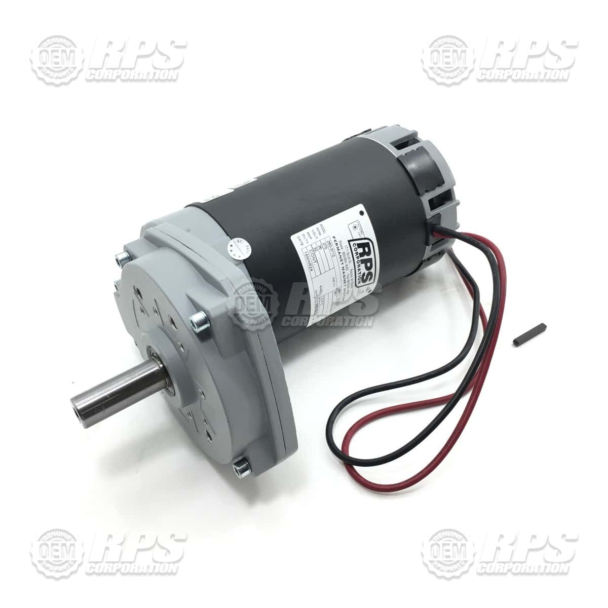 260-3112D - Motor, 0.75HP, 270RPM, 36V, w/connectors 