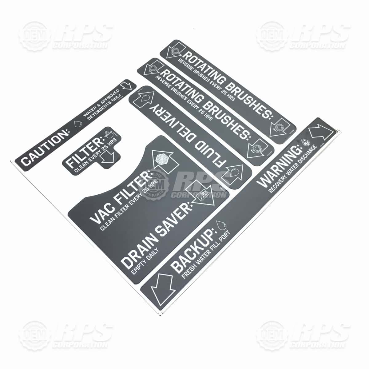 264-134 - Exterior Alerts Decal Set 
