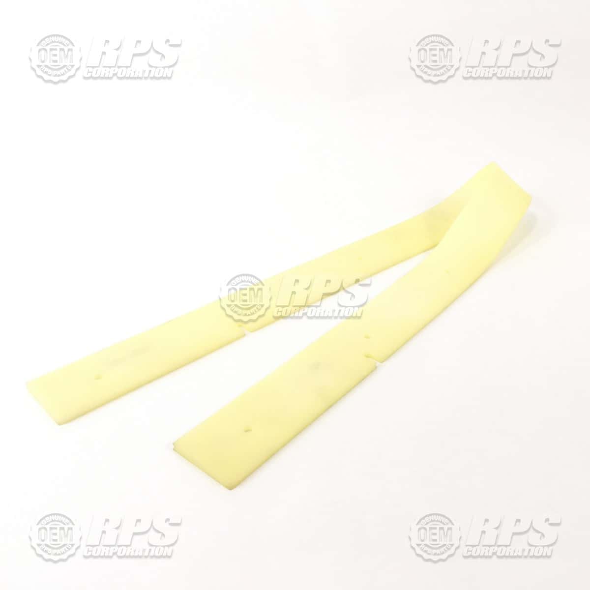 290-756U - Squeegee Blade,Front,Urethane Clear,Fits 45" 