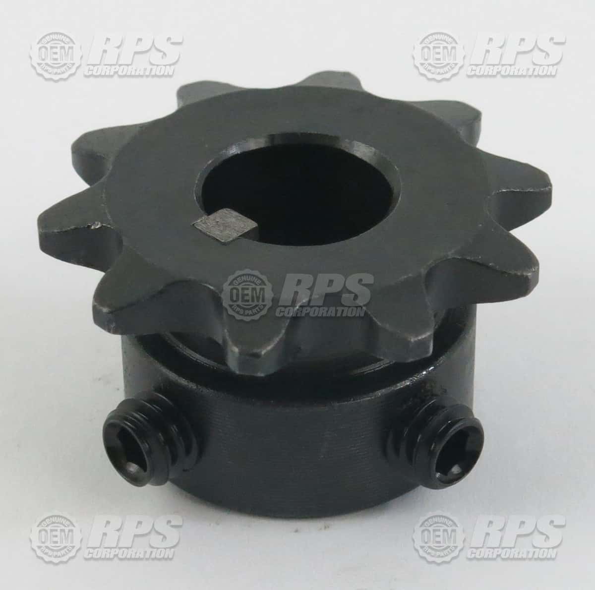 290-8260D - Sprocket,10 Tooth,1/2 Bore w/ Hardware 