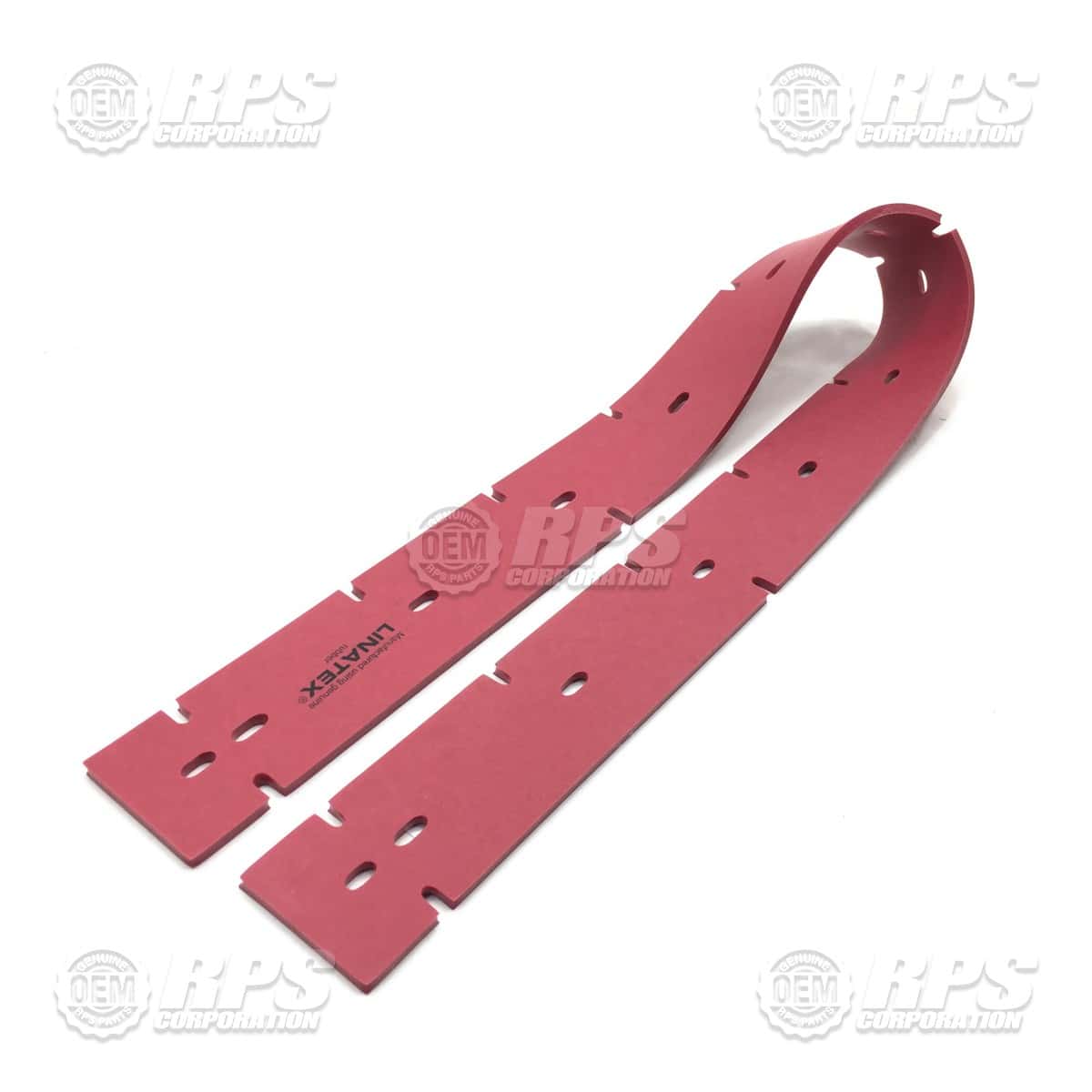 33-751L - Squeegee Blade,Front, 33" Linatex, v2.1, HD 