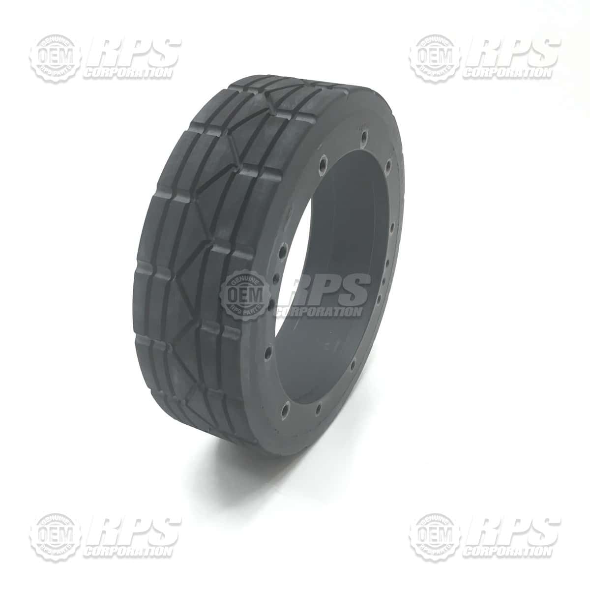 349-7314 - Tire & Wheel,Hytraq,10" Black, Extra Sipping 