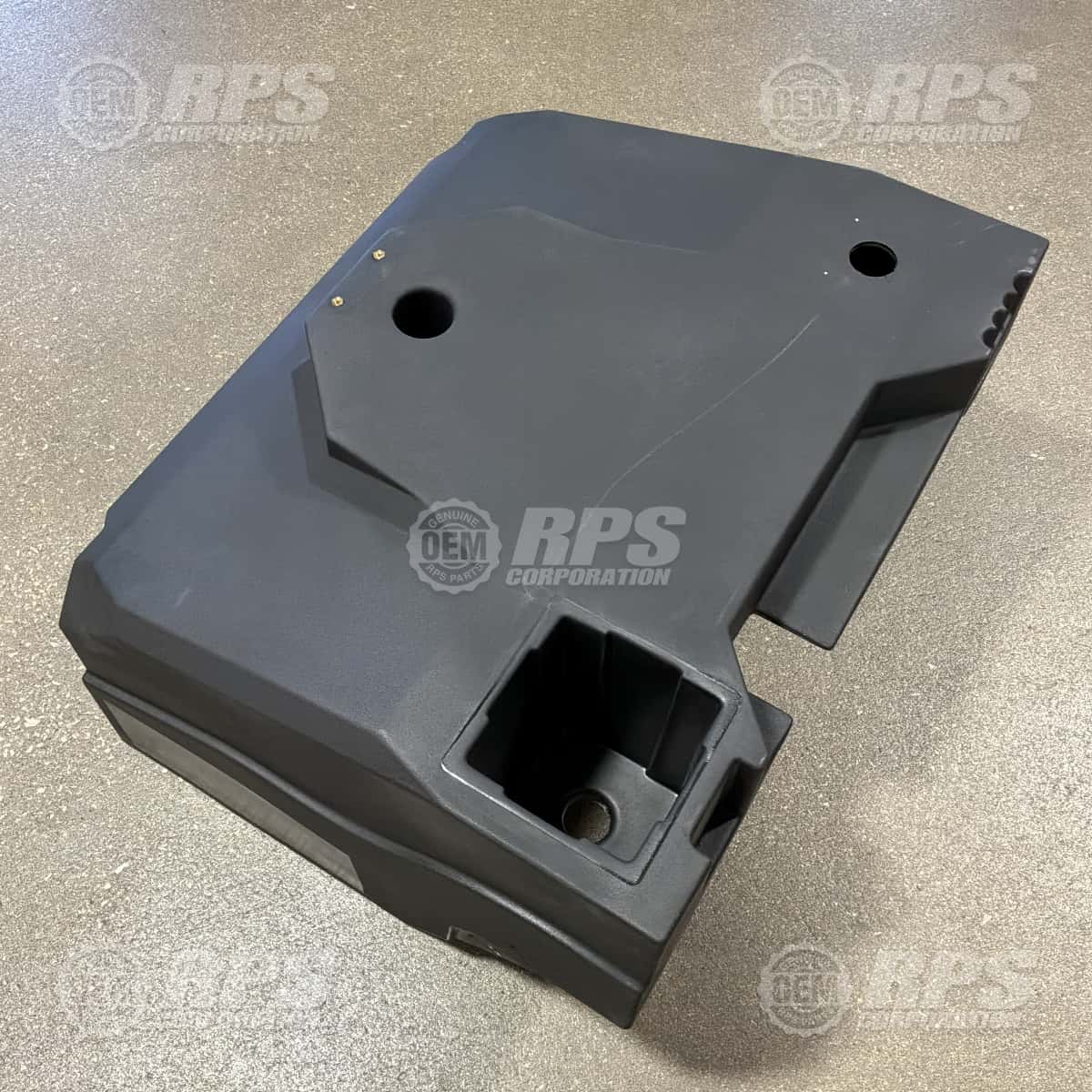 349-9502 - Rear Hood,  Black 