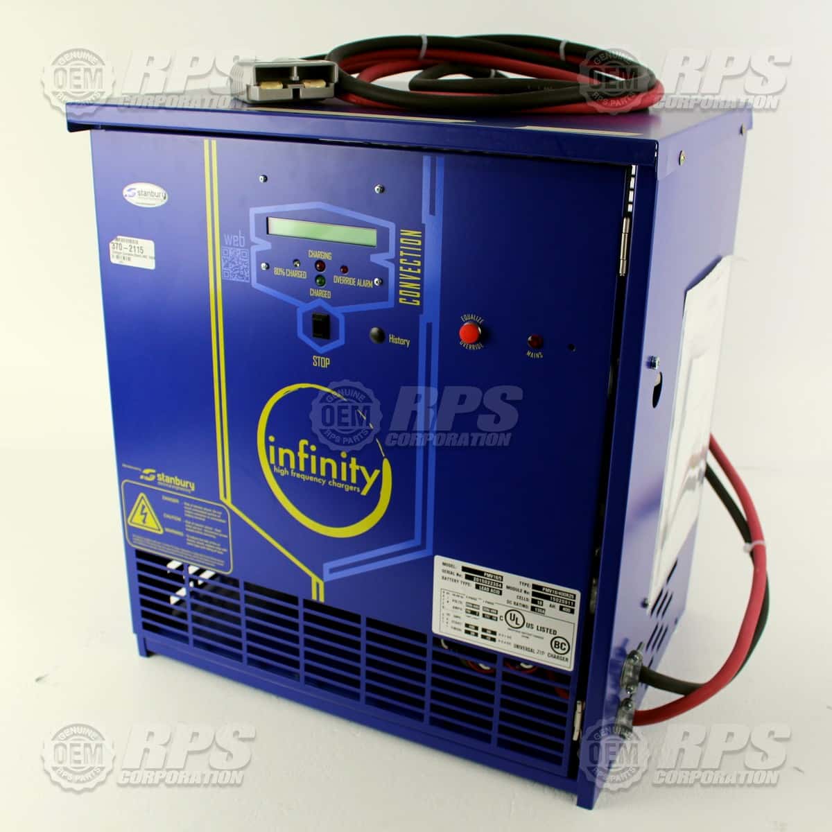 370-2115 - Charger,Console,Stanb,36V,100A G175,Universal-Rapid-Indust.