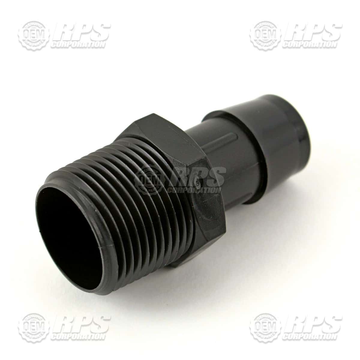 390-8000 - Fitting,3/4"MNPTx3/4"Barb Nylon 