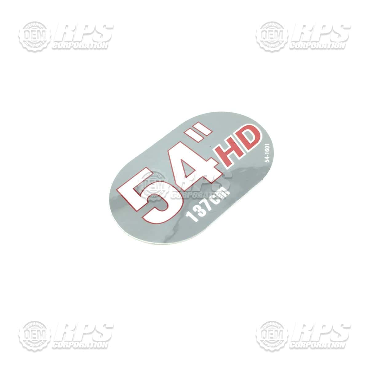 54-1601 - Decal, Squeegee 54, HD 