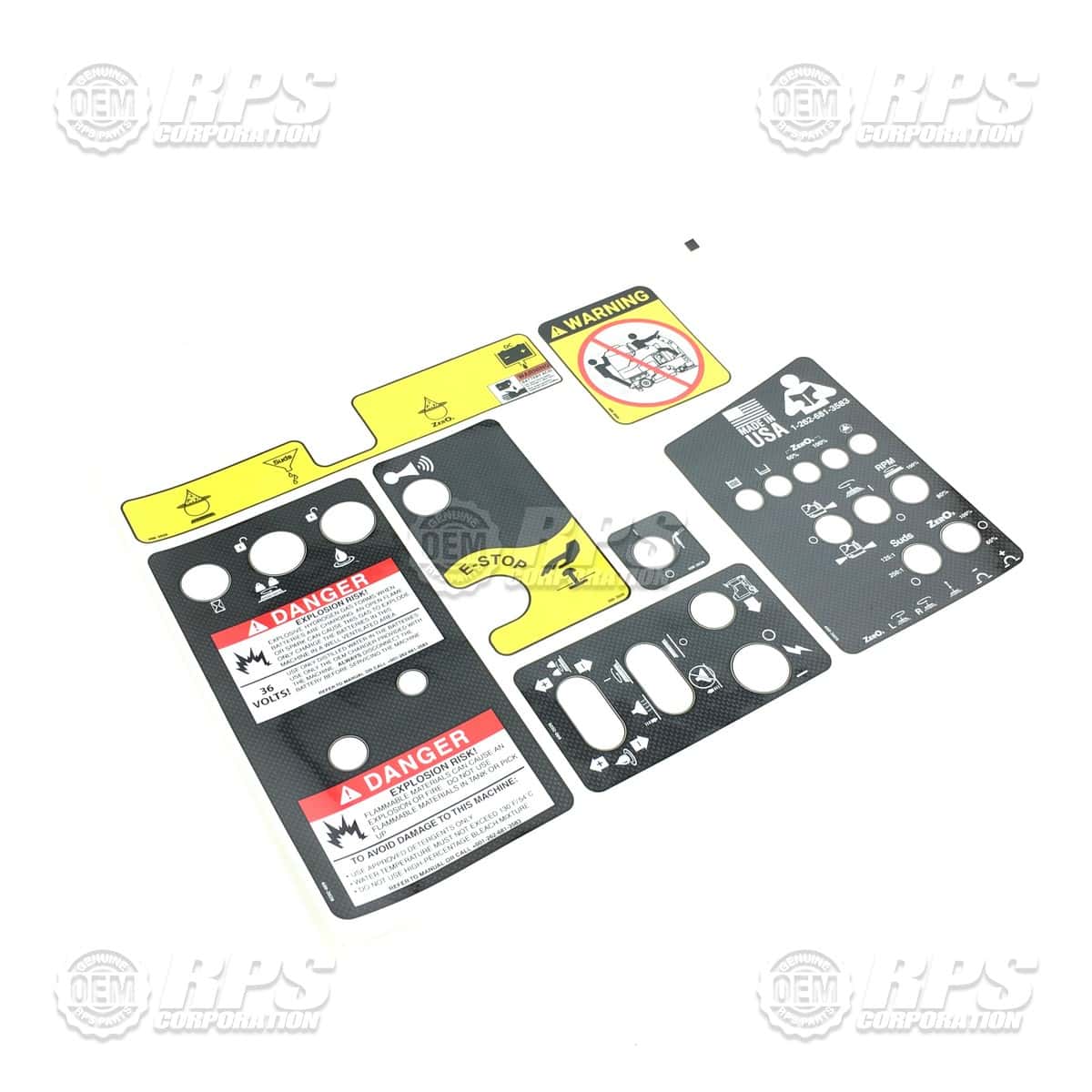 600-2020 - Decal Set, GTX 