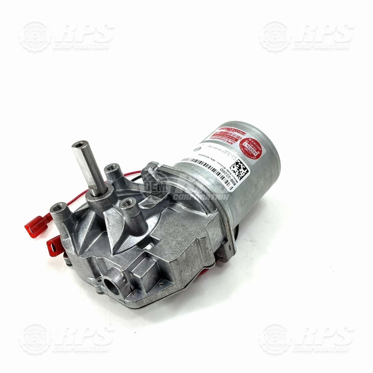 600-2220D - Motor,Side Broom, 36V, w/connectors 