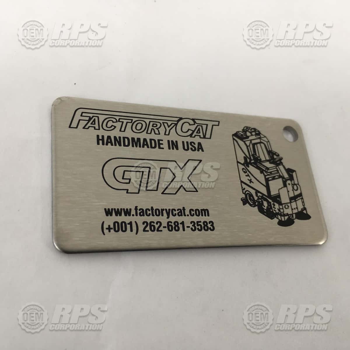 600-2345 - Keychain, GTX, FactoryCat 