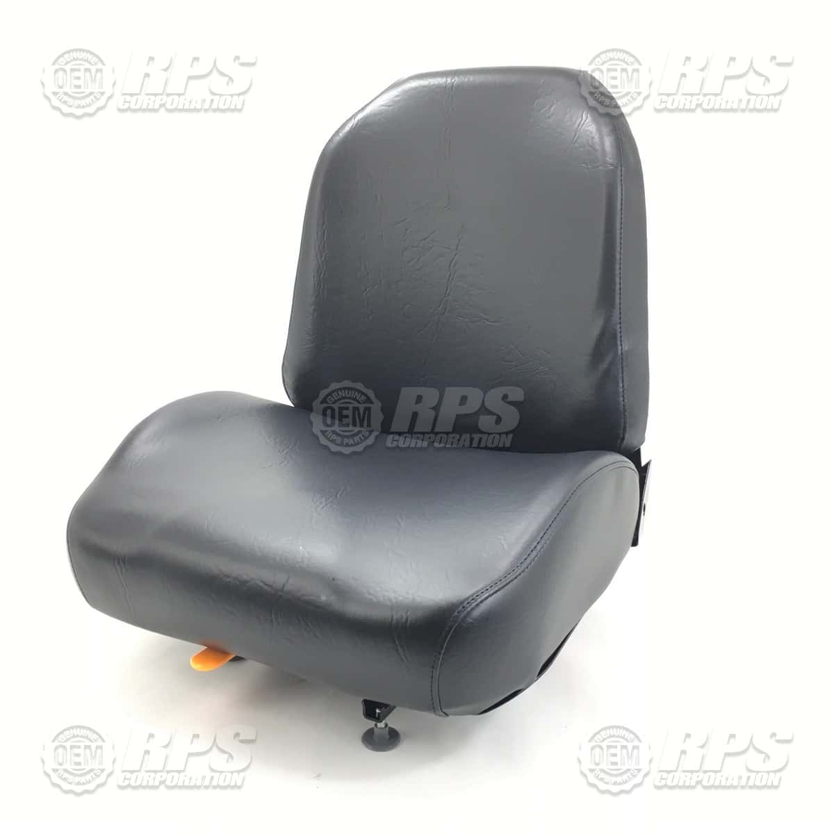 650-1430 - Seat,w/Switch, Static Back, Black Vinyl Cover 