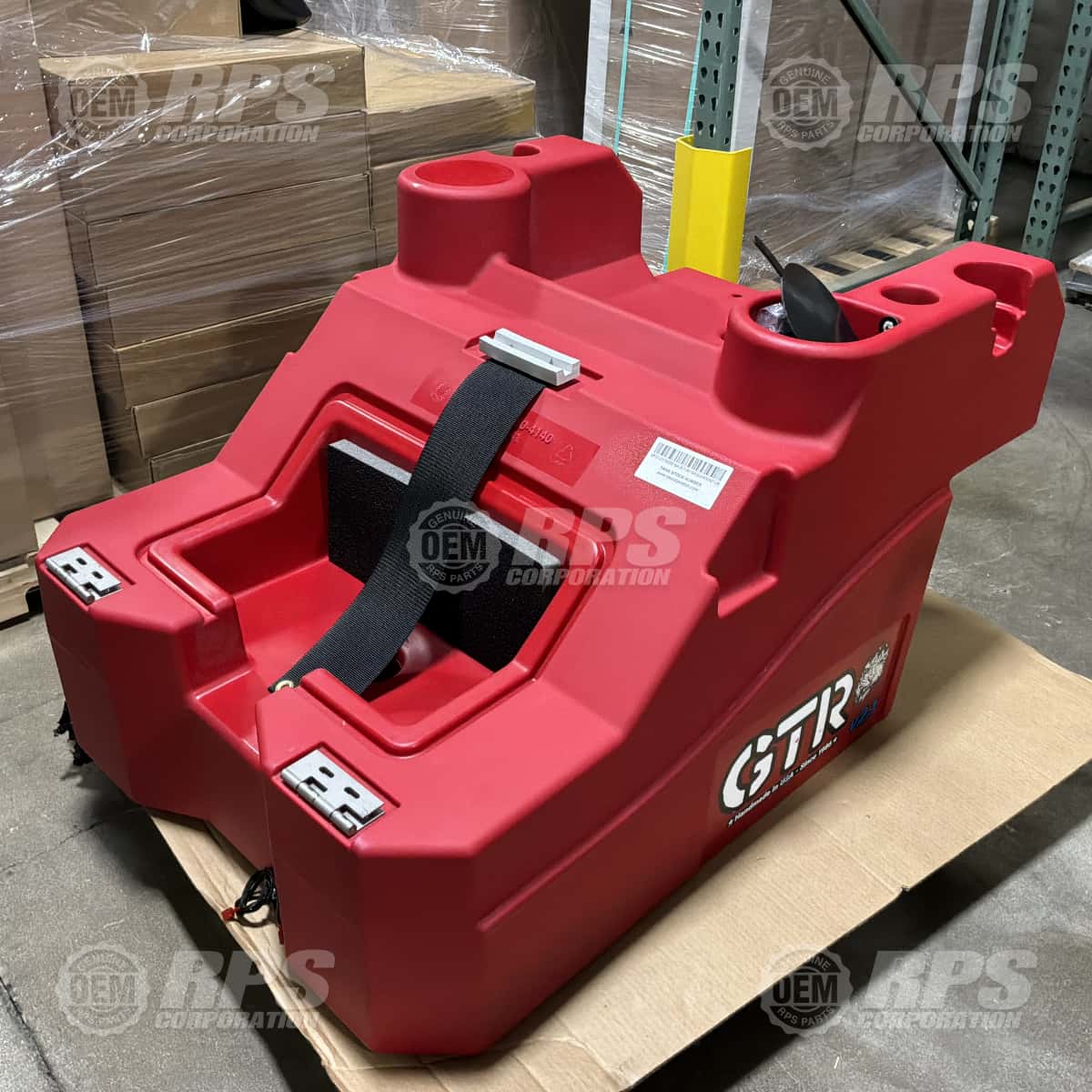 650-4143W - Tank, Solution, Red, No Suds,Complete 