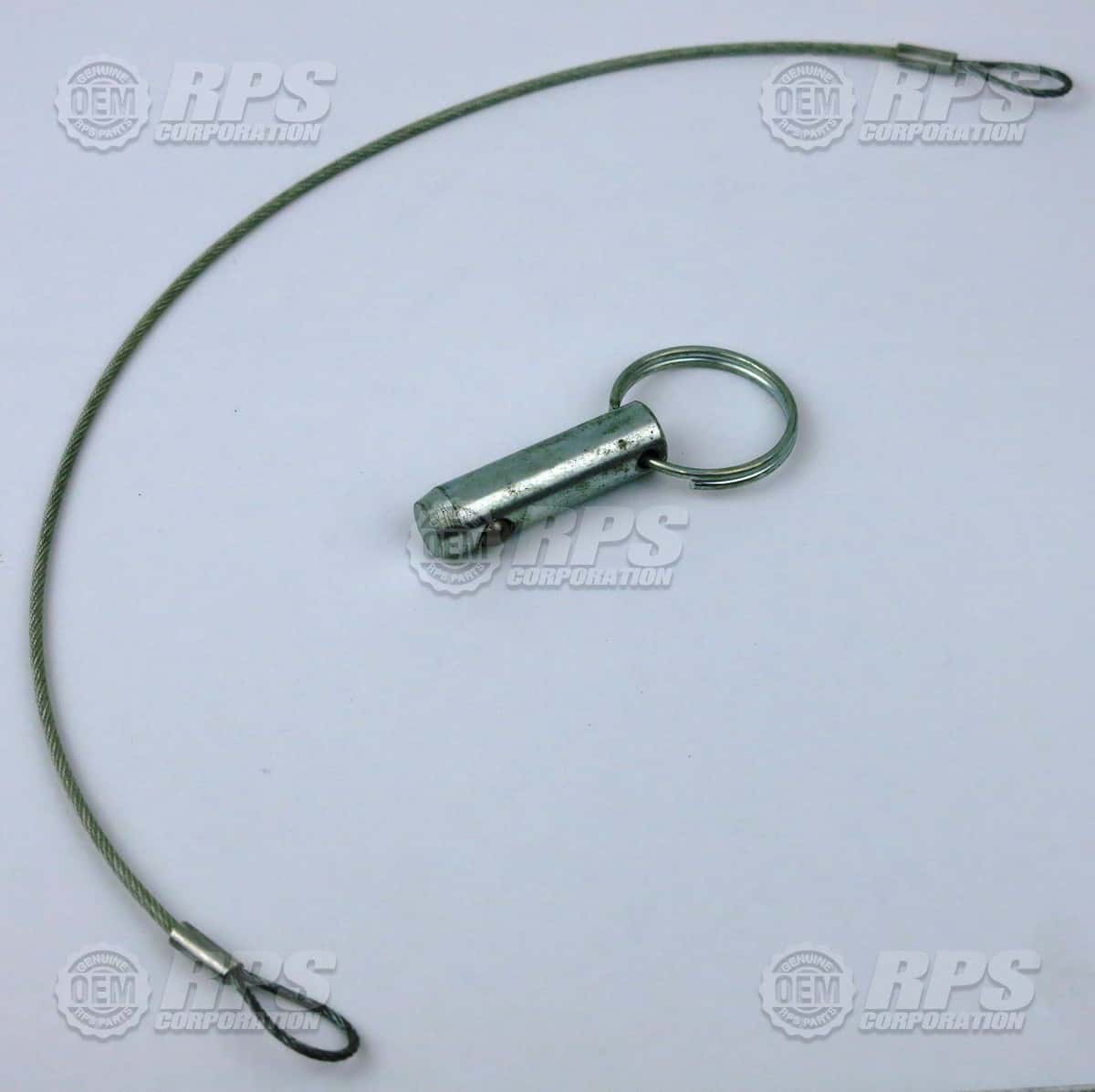 7-137 - Pin,Bumper Retaining w/Cable 