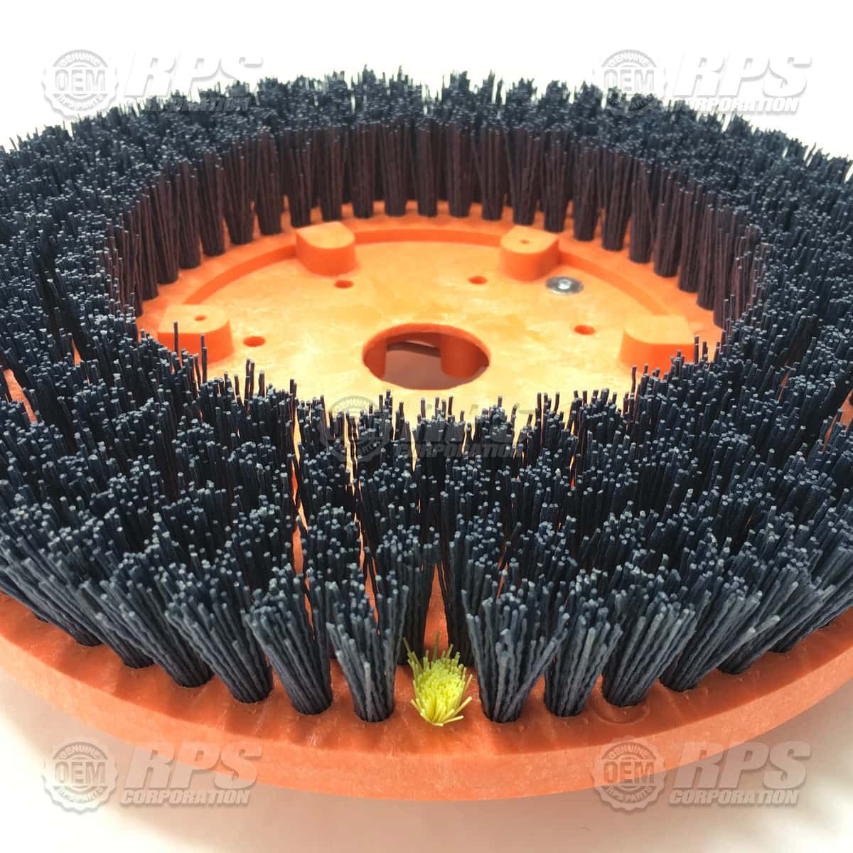 706-14C - Brush,Midi-Grit,14, 7-Lobe Orange 