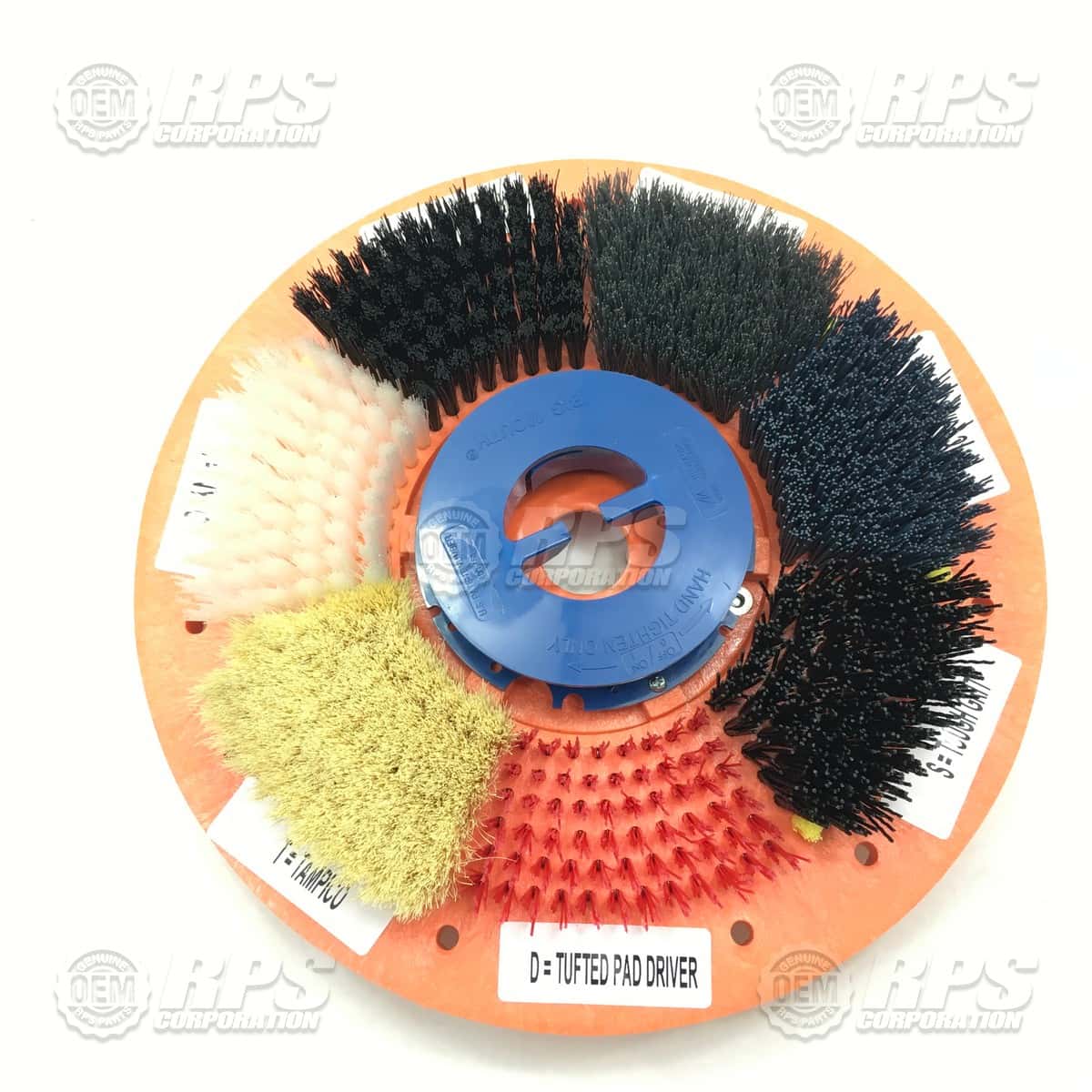706-16-SAMPLE - Multi-fill Sampler,7-Lobe Orange 