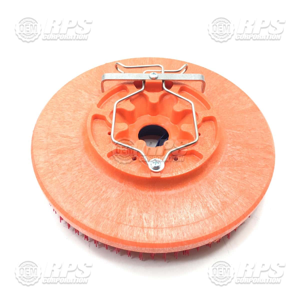 706-16P - Brush,Poly,16, 7-Lobe Orange 