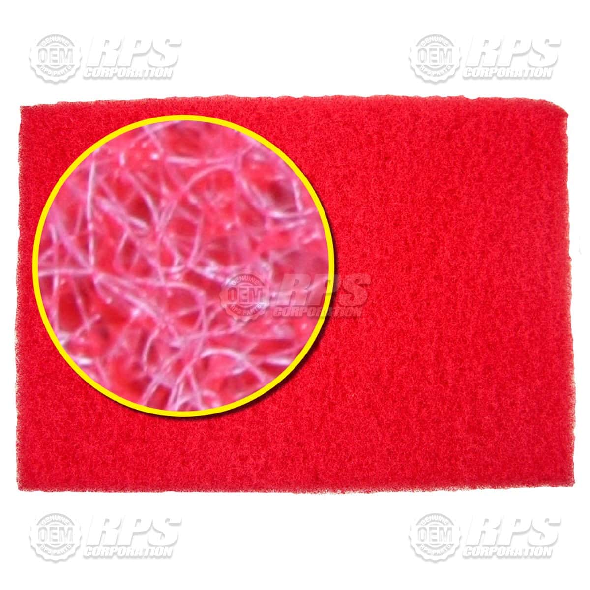 EDGE-5004 - Pad, 14" X 32", Red Case of 5 