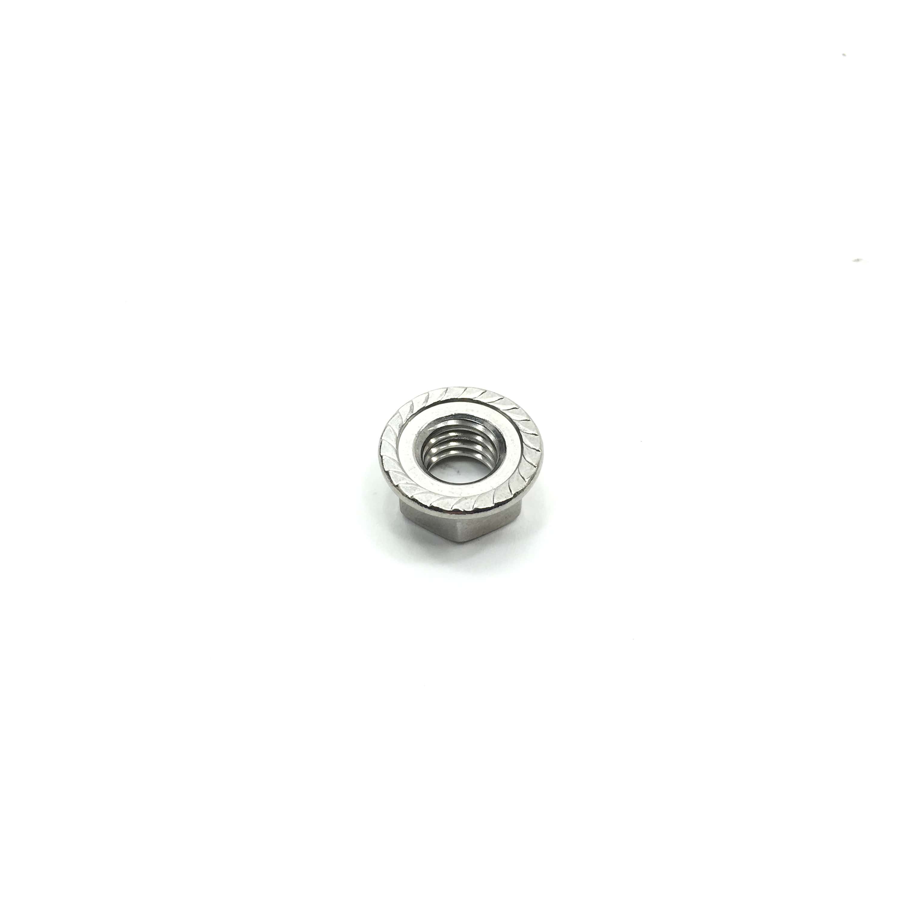 H-0170877 - Nut, Serrated Flange, 3/8-16, Stainless 