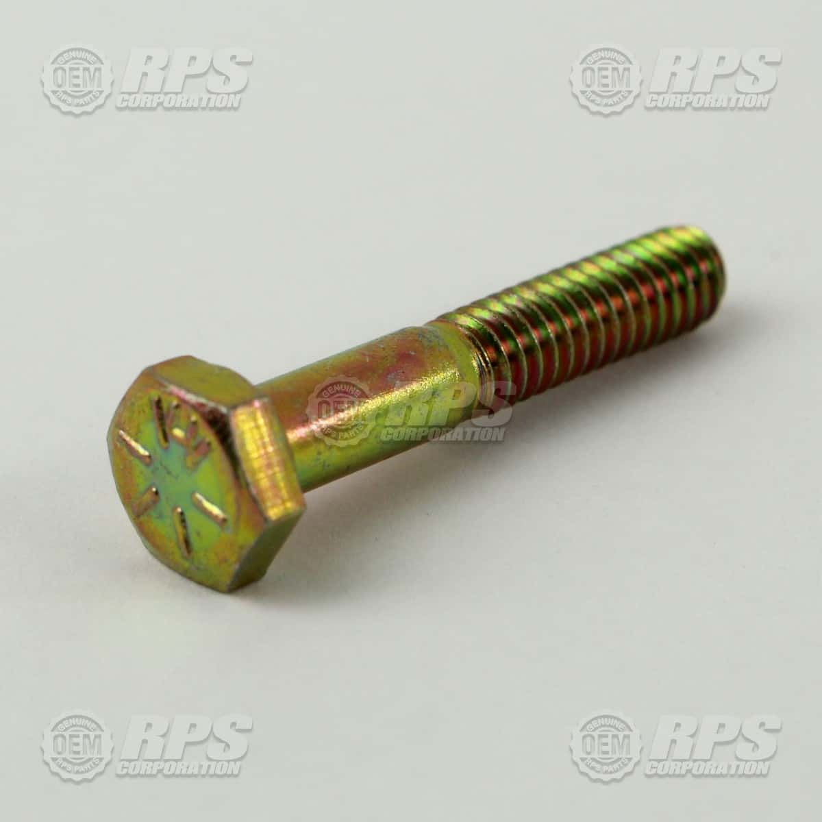 H-15009 - Screw,Hex Cap,1/4-20x1-1/2" Grade 8,Yellow Zinc 