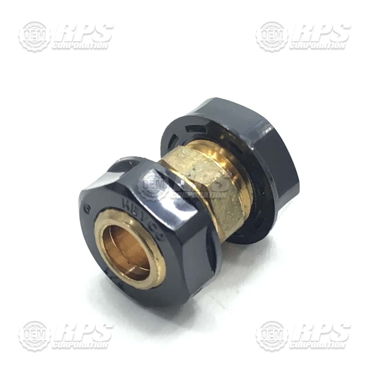 H-69862 - Nipple,1/4"x1/4" Brass 