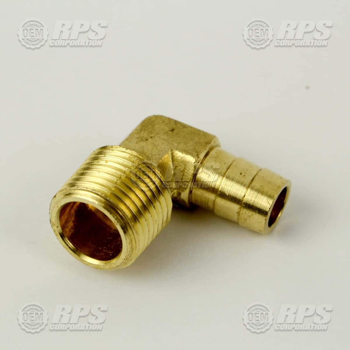 M-53525K58 - Elbow,1/2"MNPTx1/2"Barb Brass 