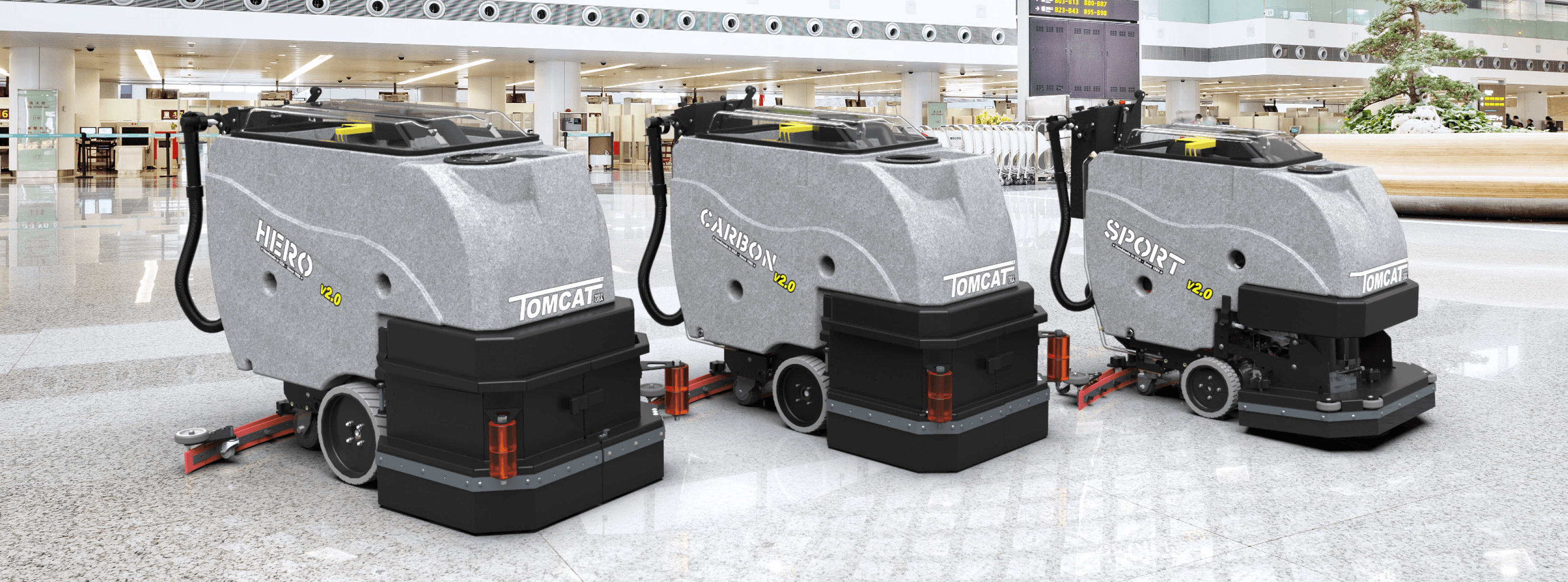 Commercial & Industrial Floor Scrubbers