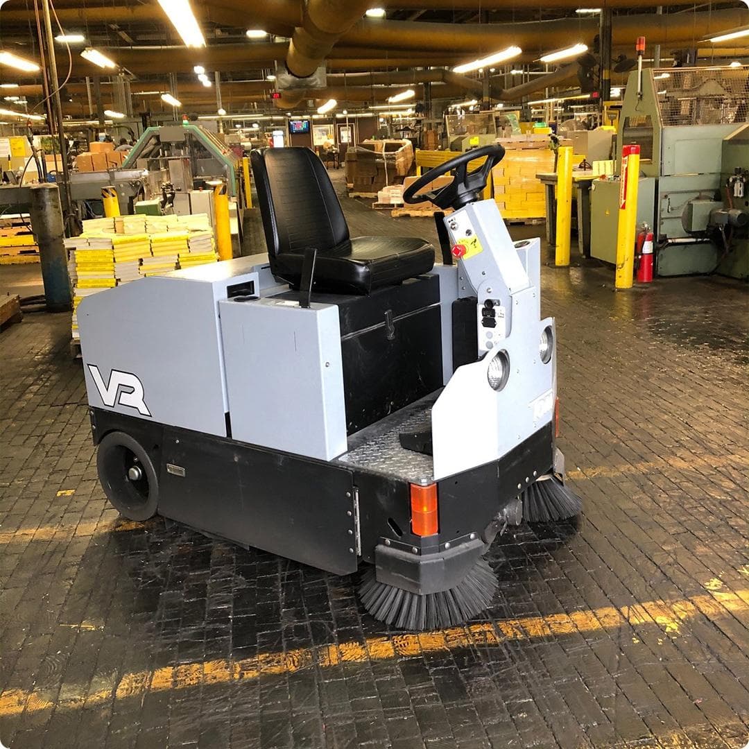 Tomcat Sweepers VR warehouse brick VR Sweepers New York Storage Facility