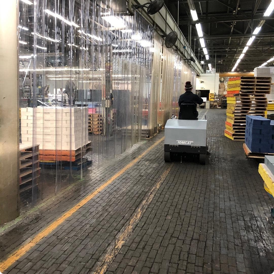 Tomcat Sweepers VR warehouse brick VR Sweepers New York Storage Facility